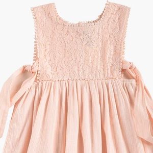 Louise Misha  paolina dress 4 blush pink from France